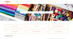 Desktop Screenshot of craftsyhelp.com